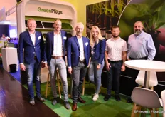 Jan, Matthijs, Onno, Anna, Will and Simon. Will and Simon are from Green PLugs North America and came to the fair for the international connections from America and North America.